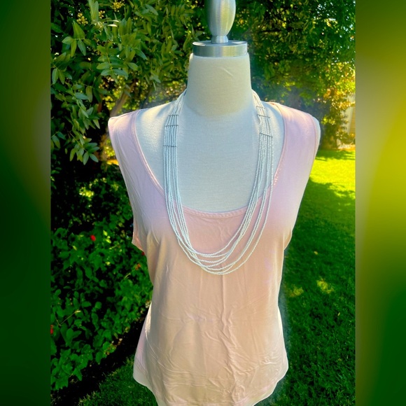 Lauren Ralph Lauren Light Pink Tank Top - Picture 2 of 7